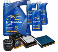 Denckermann Controllo Set mannol Special Plus 10W-30 8L per Subaru Legacy IV