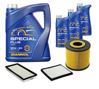 DENCKERMANN Controllo Set MANNOL Special Plus 10W-30 8L Per Volvo V40 Kombi