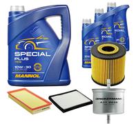 DENCKERMANN Controllo Set MANNOL Special Plus 10W-30 8L Per Volvo V40 Kombi