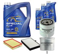 DENCKERMANN Controllo Set MANNOL Special Plus 10W-30 8L Per Volvo V90 Kombi