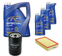 DENCKERMANN Controllo Set MANNOL Special Plus 10W-30 8L Per VW Golf II 1.8I