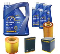 DENCKERMANN Controllo Set MANNOL Special Plus 10W-30 9L Per Audi A8 3.2 FSI