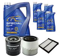 DENCKERMANN Controllo Set MANNOL Special Plus 10W-30 9L Per Mitsubishi L 200