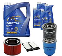 Denckermann Controllo Set mannol Special Plus 10W-30 9L per Nissan Patrol Gr