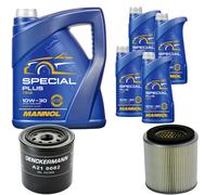 DENCKERMANN Controllo Set MANNOL Special Plus 10W-30 9L Per Nissan Terrano I