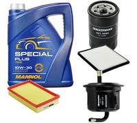 DENCKERMANN Controllo set MANNOL Speciale Plus 10W-30 5L per Suzuki Wagon R+