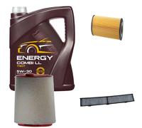 Denckermann Controllo Set mannol Station Wagon Ll 5W-30 5L per BMW 3er 320d