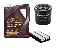 Denckermann Controllo Set mannol Station Wagon Ll 5W-30 5L per Mazda 6 Vagone