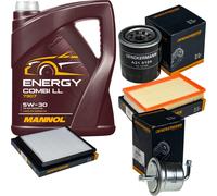 Denckermann Controllo Set mannol Station Wagon Ll 5W-30 5L per Suzuki Wagon R+