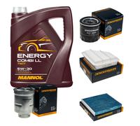 Denckermann Controllo Set mannol Station Wagon Ll 5W-30 5L per Toyota Auris 1.4