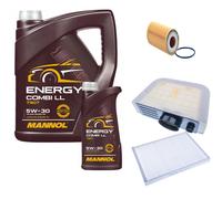 Denckermann Controllo Set mannol Station Wagon Ll 5W-30 6L per Audi Q7 2.0 TFSI