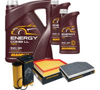 Denckermann Controllo Set mannol Station Wagon Ll 5W-30 7L per BMW X3 xDriveM40d