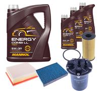 Denckermann Controllo Set mannol Station Wagon Ll 5W-30 8L per Nissan NV300 Box