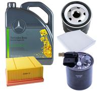 DENCKERMANN Controllo Set MB 5W-30 229.51 5L Per Mercedes-Benz A-Klasse CLA