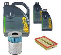 DENCKERMANN Controllo Set MB 5W-30 229.51 7L Per Mercedes-Benz 190 D 2.0