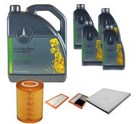 DENCKERMANN Controllo Set MB 5W-30 229.51 9L Per Mercedes-Benz E-Klasse