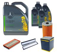 DENCKERMANN Controllo Set MB 5W-30 229.51 9L Per Mercedes-Benz E-Klasse
