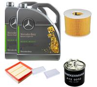 DENCKERMANN Controllo Set MB 5W-30 229.52 10L Per Mercedes-Benz M-Klasse ML