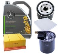 DENCKERMANN Controllo Set MB 5W-30 229.52 5L Per Mercedes-Benz A-Klasse CLA