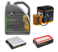 DENCKERMANN Controllo Set MB 5W-30 229.52 5L Per Smart Fortwo Coupe 0.8 CDI