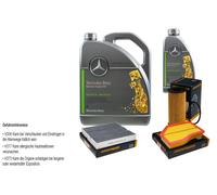 DENCKERMANN Controllo Set MB 5W-30 229.52 6L Per Mercedes-Benz A-Klasse