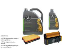 Denckermann Controllo Set MB 5W-30 229.52 6L per Mercedes-Benz Glc 220 Doppie