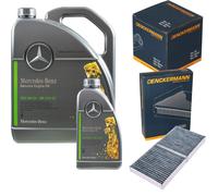 DENCKERMANN Controllo Set MB 5W-30 229.52 6L Per Mercedes-Benz SLK 200 250