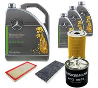 DENCKERMANN Controllo Set MB 5W-30 229.52 8L Per Mercedes-Benz A-Klasse