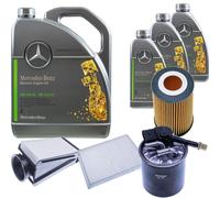 DENCKERMANN Controllo Set MB 5W-30 229.52 8L Per Mercedes-Benz C-Klasse