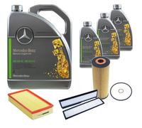 DENCKERMANN Controllo Set MB 5W-30 229.52 8L Per Mercedes-Benz E-Klasse