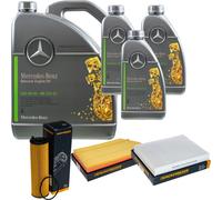 DENCKERMANN Controllo Set MB 5W-30 229.52 8L Per Mercedes-Benz E-Klasse