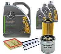 DENCKERMANN Controllo Set MB 5W-30 229.52 8L Per Mercedes-Benz E-Klasse