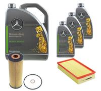 DENCKERMANN Controllo Set MB 5W-30 229.52 8L Per Mercedes-Benz E-Klasse