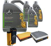 DENCKERMANN Controllo Set MB 5W-30 229.52 8L Per Mercedes-Benz E-Klasse