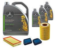 DENCKERMANN Controllo Set MB 5W-30 229.52 8L Per Mercedes-Benz E-Klasse