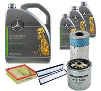 DENCKERMANN Controllo Set MB 5W-30 229.52 8L Per Mercedes-Benz E-Klasse