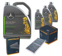 DENCKERMANN Controllo Set MB 5W-30 229.52 8L Per Mercedes-Benz SLK 200 250
