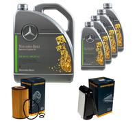 DENCKERMANN Controllo Set MB 5W-30 229.52 9L Per Mercedes-Benz C-Klasse