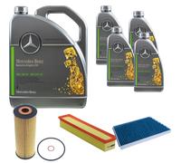 DENCKERMANN Controllo Set MB 5W-30 229.52 9L Per Mercedes-Benz C-Klasse