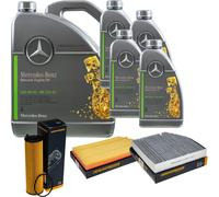 DENCKERMANN Controllo Set MB 5W-30 229.52 9L Per Mercedes-Benz E-Klasse