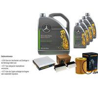 Denckermann Controllo Set MB 5W-30 229.52 9L per Mercedes-Benz Gle 350 D