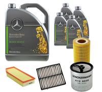 DENCKERMANN Controllo Set MB 5W-30 229.52 9L Per Mercedes-Benz M-Klasse ML