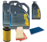 DENCKERMANN Controllo Set MB 5W-40 229.5 11L Per Mercedes-Benz C-Klasse CLK