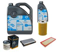 DENCKERMANN Controllo Set MB 5W-40 229.5 6L Per Mercedes-Benz A-Klasse