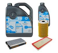DENCKERMANN Controllo Set MB 5W-40 229.5 6L Per Mercedes-Benz A-Klasse