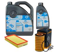 DENCKERMANN Controllo Set MB 5W-40 229.5 6L Per Mercedes-Benz E-Klasse