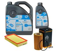 DENCKERMANN Controllo Set MB 5W-40 229.5 6L Per Mercedes-Benz E-Klasse