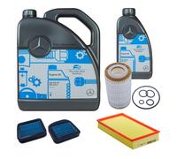 DENCKERMANN Controllo Set MB 5W-40 229.5 6L Per Mercedes-Benz E-Klasse