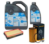 DENCKERMANN Controllo Set MB 5W-40 229.5 6L Per Mercedes-Benz Vito Mixto 114