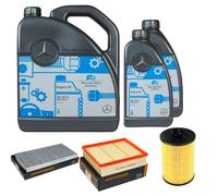 DENCKERMANN Controllo Set MB 5W-40 229.5 7L Per Mercedes-Benz A-Klasse